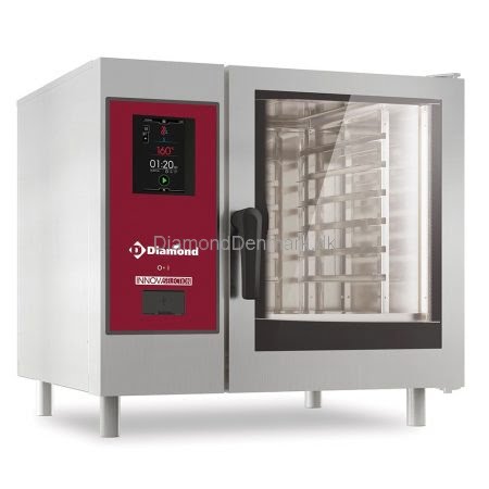 Cook and Chill Elektrisk ovn “TOUCH” direkte damp og varmluft 6x GN 1/1 + Rengøring