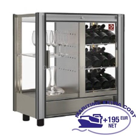 Refrigeration Kølet vinkøler Lt. 216 – Gennemgående – Modulerbar