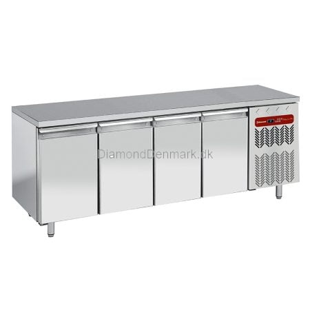 Refrigeration Frysebord, ventileret, 4 døre EN 600×400