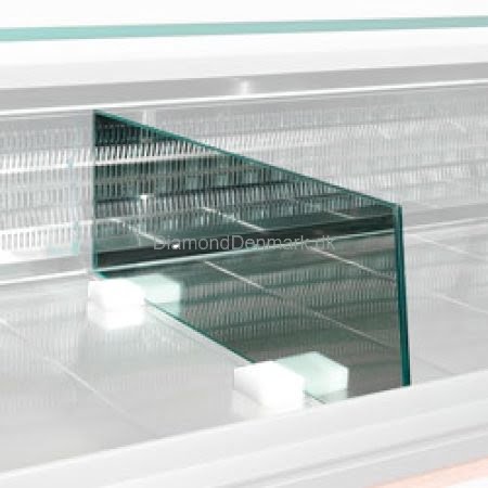 Refrigeration Separationsdisplay i glas (L.500 mm)