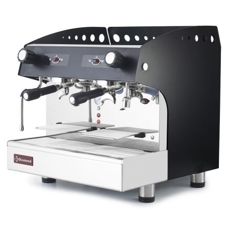Coffee Bar- Tea Rooms Halvautomatisk expresso kaffemaskine 2 grupper – SORT
