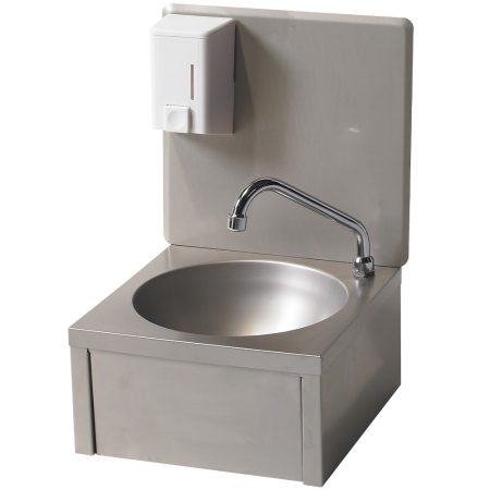 S.S. Furniture-Hygiene Væg håndvask med sæbedispenser 500ml