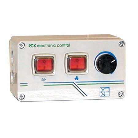 Extraction-Ventilation Elektronisk variator + kontakt til TL
