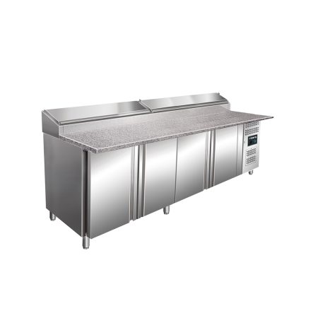 Saladettes, cooling tables Belegstation, Granitarbeitsplatte – 1/3 GN Model S