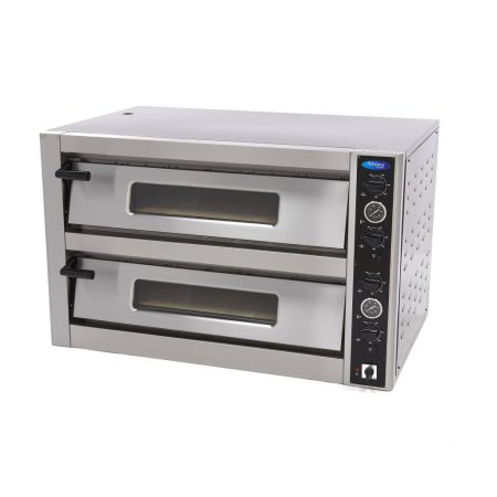 Pizza oven Deluxe Pizza Oven 6 + 6 x 30 cm Double 400V