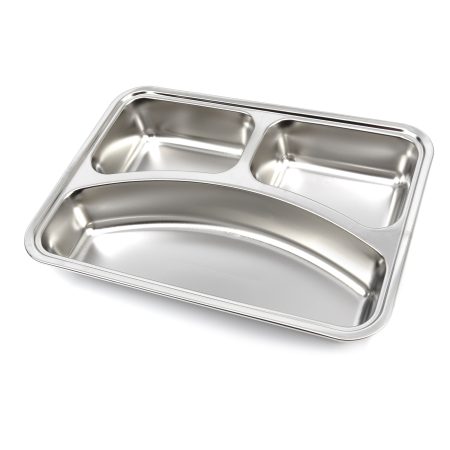 Other stainless steel Plate – Stainless Steel – 3 Compartments