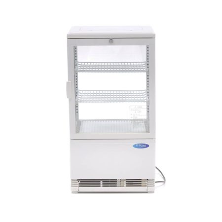 Showcase refrigerated Display køler 58L – Hvid