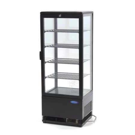 Showcase refrigerated Display køler 98L – Sort