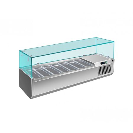 Refrigerated table top displays Kølebordsskærm 1/4 GN Model VRX 1