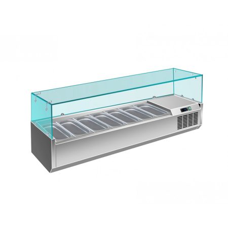 Refrigerated table top displays Kølebordsskærm 1/4 GN Model VRX 1