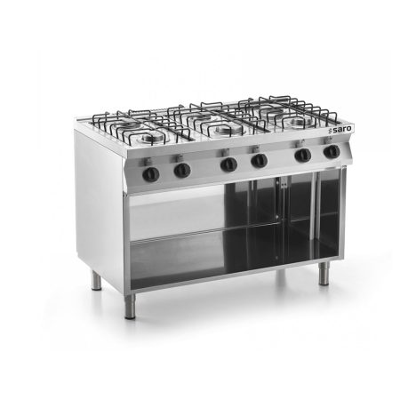 Semi-professional stoves / Gascookers Fast-Serie gaskomfur Model F7/FUG6BA