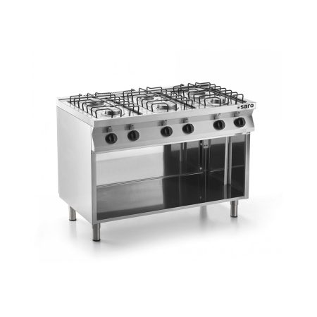 Semi-professional stoves / Gascookers Fast-Serie gaskomfur Model F7/FUG4BA