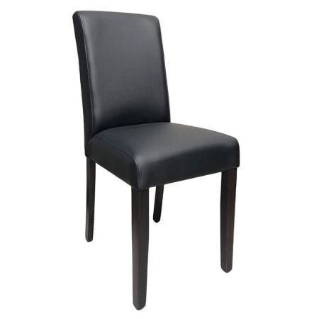 Leather chairs Leather Chair– Basic– Black