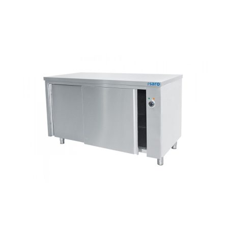 Cabinets, stainless steel wall cupboards, sliding Varme skabe – 700 mm dybde, 1000 mm