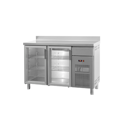 Refrigerated counters Bar køledisk med 2 glaslåger, 224 l 35