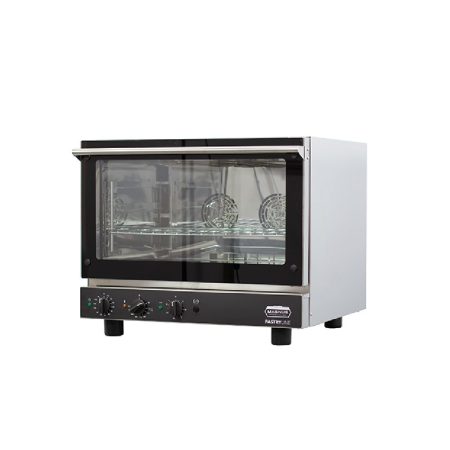Convection ovens for bakery Elektrisk varmluftovn til bageri med luftfugter og grill, 4x 600×400 mm