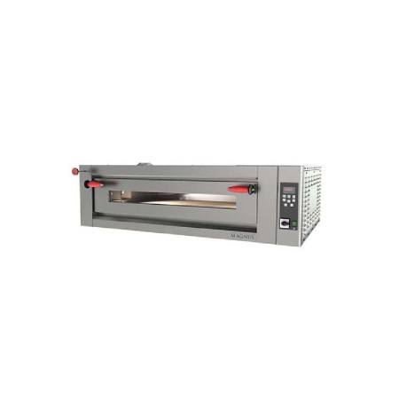 Pizza ovens Elektrisk pizzaovn med fuldt ildfast stenkammer, 1 kammer 1020x685x150 mm – digital