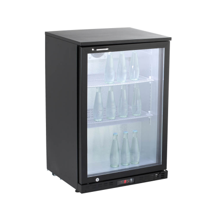 Gastro køleskabe Barkøleskab ECO 138 sort